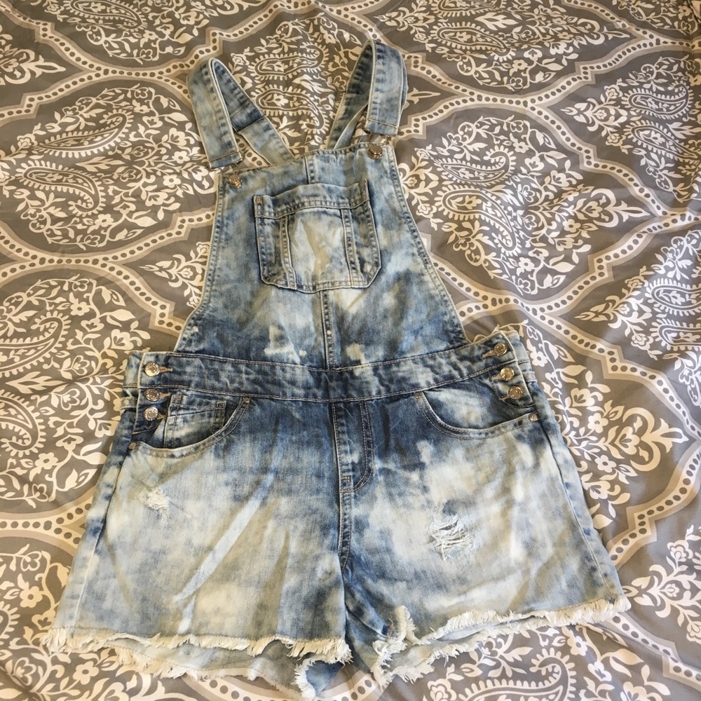 Acid Washed overalls